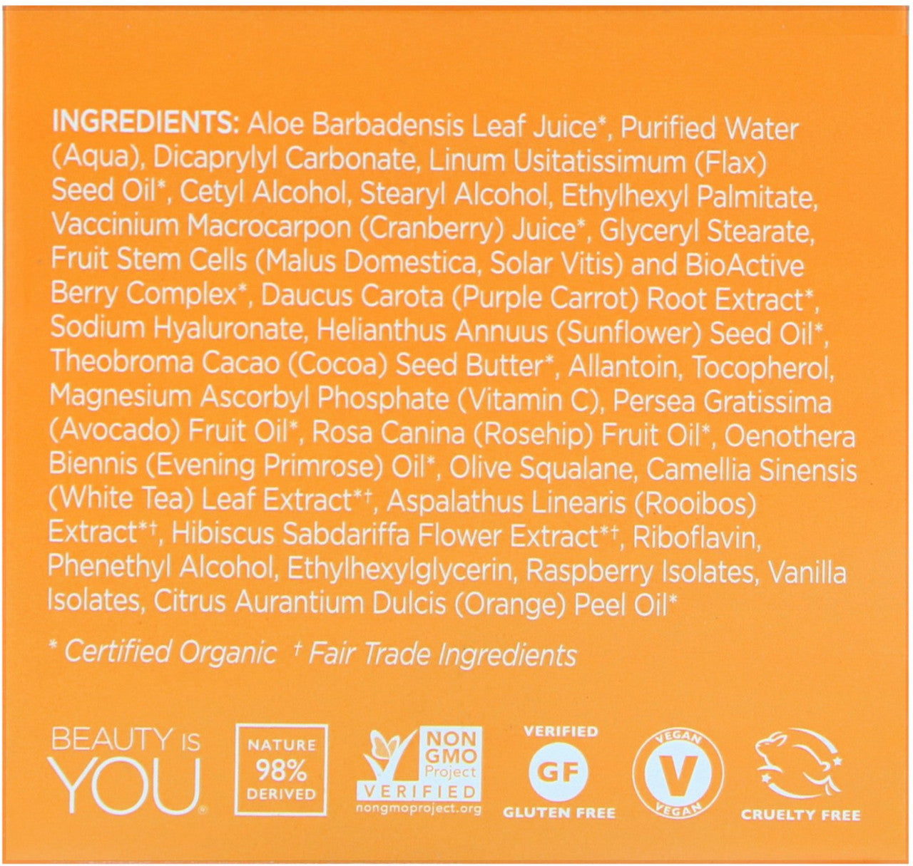 Andalou Naturals Purple Carrot +C Luminous Night Cream (1x1.7 Oz)