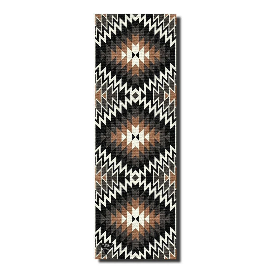 Red Rocks Sands Yoga Mat – 6 mm Extra Thick, Double-Sided Non-Slip, Eco-Friendly PER with UV-Printed Desert Design | Yune Yoga