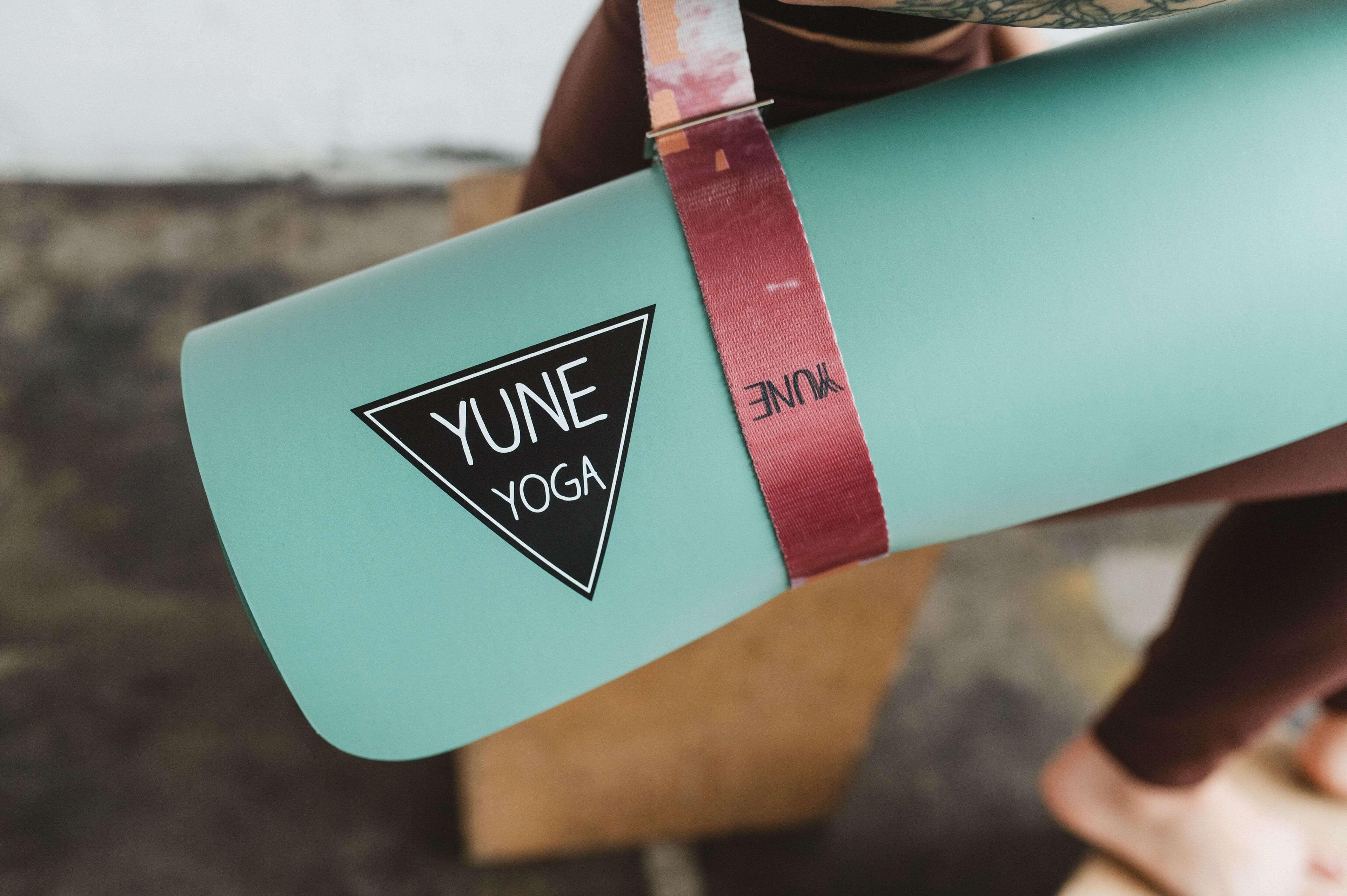 Hemlock Yoga Strap – Multicolor Stretching Strap w/ Metal Buckles | Yune Yoga